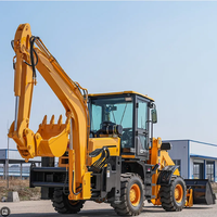 Promotion Mini-chargeuse-pelleteuse compacte 2 tonnes, légère, sur roues, Caterpillar 55KW, pour aménagement paysager de vergers, Japon, prix usine bas