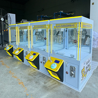 Mini machine à griffes de table inclinée, petite machine distributrice de cadeaux, avec autocollant de logo personnalisé, jeu de récompenses économique pour usine