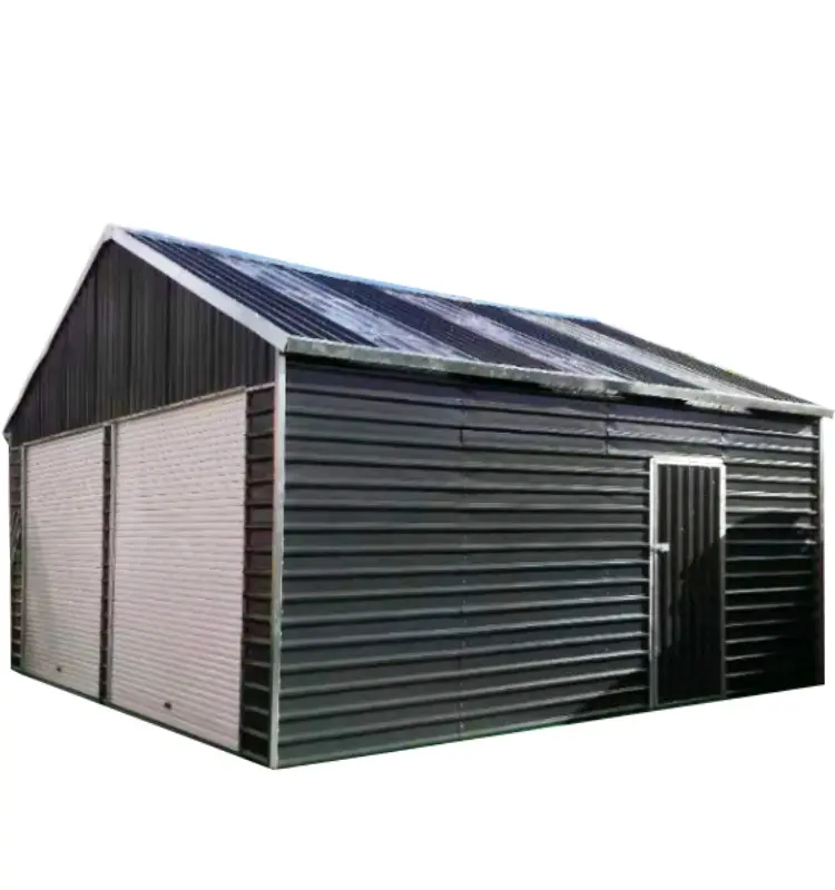 30x30ft steel motorcycle garage double car garage workshop warehouse