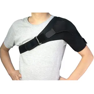 Toptan kol muhafazası immobilizer-Omuz desteği yırtık Rotator manşet kol Immobilizer Wrap ayarlanabilir omuz sıkıştırma manşonu AC eklem ağrısı giderici