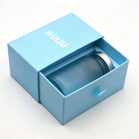 Bouteilles en verre mat personnalisées de 100 ml, 150 ml, 200 ml, 250 ml pour compléments de santé, flacons vides pour médicaments, pilules, capsules, vitamines avec boîte