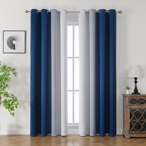 Xinlan ม่านหน้าต่างกันฝุ่นใหม่สำหรับห้องนอนผ้าม่านกันแสงแบบสามชั้น - Product Image 4