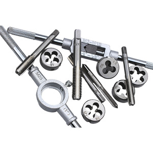 Jeu de tarauds et filières 12 pièces, vente en gros d'usine, outil combiné pour tarauds manuels - Product Image 5