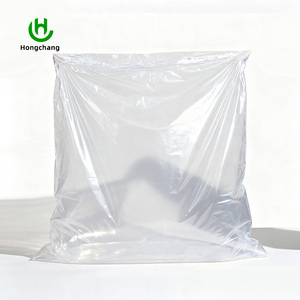 맞춤형 대형 투명 방진 PE 사각 비닐 봉투 카톤 라이너 입체형 두꺼운 그라비어 인쇄 식품 등급 - Product Image 1