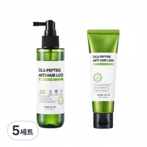 Mi Cica Peptide Anti-<b>Hair</b> Loss Derma Scalp Treatment 50ml Liquid <b>Hair</b> <b>Mask</b> Including 150ml Tonic 5ea Discounted - Product Image 1