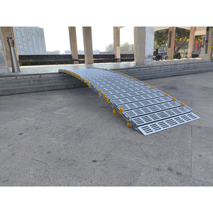 Nhôm di động bệnh nhân chuyển xe lăn đoạn đường nối Ghế gấp xe lăn dốc cho các bước foldab di động tải đoạn đường nối giá - Product Image 2