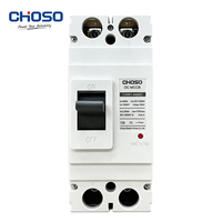 CHOSO 550V DC 2P 125A-250A-400A 20kA 12kV Disjoncteur modulaire thermique-magnétique MCCB à boîtier moulé pour systèmes solaires photovoltaïques CE CB