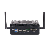 Ordinateur embarqué industriel Linkleaps Mini PC 4x2.5GbE LAN N100/J6426/J4125 6 USB DDR4 Pare-feu routeur Pfsense avec RS485/RS232