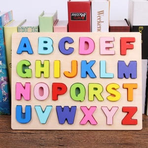 Juego de Rompecabezas de Madera Personalizado Inspirado en Montessori, Bloques de Construcción para Niños con Dígitos, Alfabeto ABC, Números, Cubos y Formas - Product Image 5