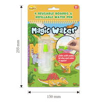 Vente Enfants Eau Révéler Activité Réutilisable Peinture À L'eau Livre De Coloriage Magique Avec Stylo