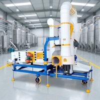 Machine de nettoyage des grains pour blé, soja, sorgho, avoine – Nettoyeur de semences pour le traitement des céréales à l'importation et à l'exportation