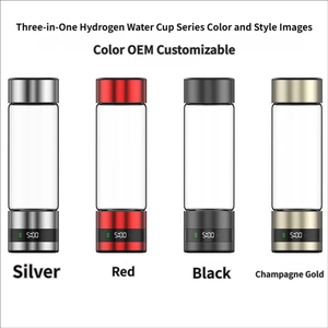 Vaso de Agua Rica en Hidrógeno Tres en Uno con Pantalla LED Inteligente, Separación de Hidrógeno y Oxígeno por Electrólisis - Product Image 2