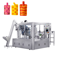Machine à emballer automatique de poche à bec verseur personnalisée en usine Machine de remplissage et de capsulage de liquide