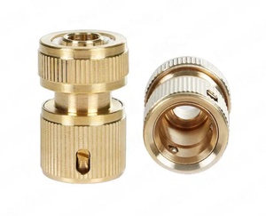 מפעל ברזל ישיר פליז אקדח רב-תכליתי גן זרבובית עם מחבר מהיר צינור לניקוי השקיית ניקוי - Product Image 3