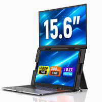 Écran d'extension pour ordinateur portable 15,6 pouces – Kit de matériel marketing inclus, délai de livraison rapide, visioconférence usine, bienvenue chez le fournisseur