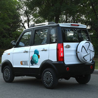 Voiture électrique à quatre roues pour usage domestique, véhicule à énergie nouvelle pour femmes adultes, entièrement fermée, climatisation, 4 portes, 5 places, 1500W