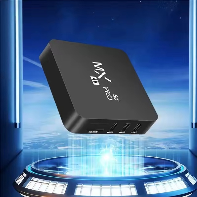 iptv Smart TV Box 4K HD Android 11 MX-Pro Amlogic S905 Quad-Core 4G WiFi 3D Video Media Player Home Theater Set Top Box