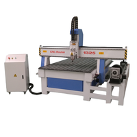 Meilleure machine de découpe et de fraisage du bois 3D à grande vitesse, routeur CNC 4 axes 1300x2500x200mm, moteur de broche 3kW, garantie 1 an