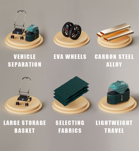 Nouvelle <span class=keywords><strong>poussette</strong></span> de voyage légère et détachable <span class=keywords><strong>pour</strong></span> petits animaux de compagnie, vente en gros de transporteurs de chats d'extérieur, produits de voyage <span class=keywords><strong>pour</strong></span> animaux de compagnie - Product Image 6