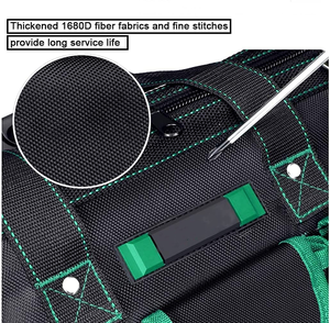 Chất Lượng Cao 1680D Nhiệm Vụ Nặng Nề Thợ Điện Làm Việc Lưu Trữ Tổ Chức Biểu Tượng Tùy Chỉnh Công Cụ Túi Với OEM & ODM Hỗ Trợ Làm Vườn Làm Việc Vải - Product Image 2