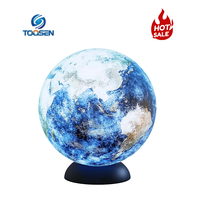 Pantalla LED Esférica Personalizada HD Visión 3D a Todo Color de 360 Grados Irregular para Centros Comerciales Disponible en Diámetros de 1m y 5m