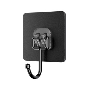 Kitchen <b>Hooks</b> Single <b>Hook</b> 3-5kg Load Capacity No Drilling Waterproof Heavy Duty <b>Adhesive</b> For Home Use - Product Image 1