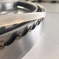 Lame de scie à ruban de qualité supérieure en carbure de tungstène blanc soudé au laser pour la coupe du bois pour machine à scier le bois