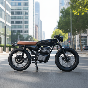 Vintage <b>72V</b> 2000W Dirt Bike for Adults Long Range 54Ah Streetbikes Lead-Acid <b>Battery</b> Motor 61-80km/h - Product Image 1