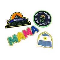 Écussons personnalisés Dansky en vrac, thermocollants, 3D, logo personnalisé, badges appliqués, broderie, patchs brodés, à coudre ou à repasser sur les vêtements