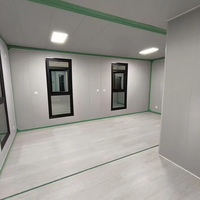 Maison de conteneur extensible de luxe 20FT 40FT préfabriquée 2 Bedroom modulaire Mobile Flat Pack pour Villa Hotel Warehouse Mall Use