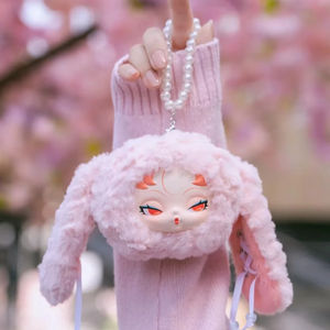 100% auténtico Dodo <span class=keywords><strong>Bird</strong></span> Nami Sparkling Rabbit Series caja ciega-lindos colgantes de juguete de peluche, juegos de llaveros de vinilo - Product Image 6