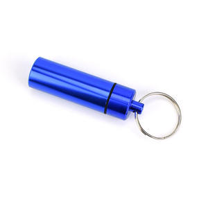 17 * 60毫米促销礼品标志印花平底防水铝迷你药盒盒支架容器胶囊瓶 - Product Image 3