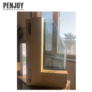 Penjoy wooden frame timber tilt and turn windows passive house window