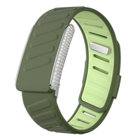 Correa de Silicona Impermeable de Dos Tonos con Diamantes de Lujo para Whoop 5.0, Venta al Por Mayor