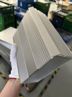 Boîtier de jonction pour instruments électroniques en aluminium anodisé usiné CNC, boîtier de circuit imprimé pour extérieur