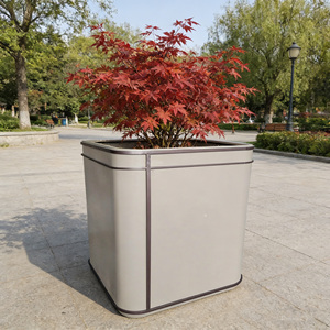Jardinière en acier galvanisé de qualité supérieure pour l'extérieur, jardinières personnalisées pour l'intérieur et l'extérieur de <span class=keywords><strong>la</strong></span> maison - Product Image 2