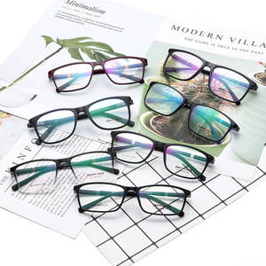 Montures de lunettes grises Jack TR90, rectangulaires, décontractées, légères, anti-UV, montures optiques sportives, série C2, emballage en boîte - Product Image 5