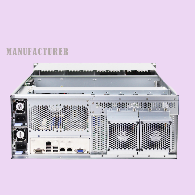 Gpu Case Server Chassis 4Gpu Card 4U 12Bay 12Gb Custom Server Case Support Crps Psu Gpu Enclosure