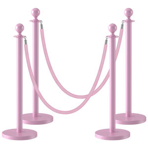 Hete Aanbieding Hotel Verkeersregeling Afzetpaal Barrière Roze Afzetpalen en Paal en Rode Loper - Product Image 1