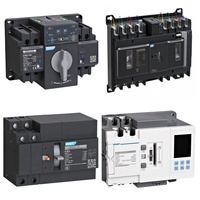 Nouvelle série CHINT NXZN d'usine chinoise, Commutateur de transfert automatique triphasé (ATS) de niveau CB PC 3P 63A-4000A, Boîtier de commande basse tension