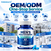 Comprimés multivitaminés pour hommes OEM ODM sous marque privée, avec minéraux chélatés et vitamines B méthylées et zinc pour la vitalité quotidienne - Vente en gros
