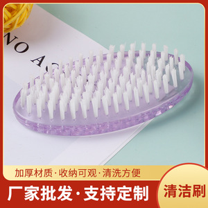 Cepillo de Limpieza para Zapatos de Plástico y Nylon con Cerdas Suaves, para Uso Doméstico, Creativo, Colorido y Ligero - Product Image 4