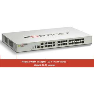 Firewall Fortigate FG-121G Hardware + Licencia de Protección Unificada Contra Amenazas, 1 Año, 10 Gbps de Rendimiento, 1,000,000 Sesiones - Product Image 3