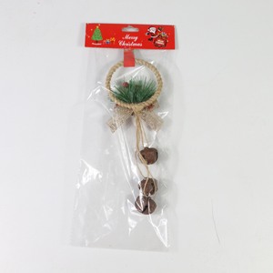크리스마스 장식 실버 골드 매달려 징글 벨 크리스마스 트리 장식 크리스마스 금속 벨과 리본 - Product Image 2