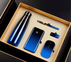 Promotional Vacuum <b>Cup</b> and Pen with 8GB USB Flash with Wireless Mouse and Power Bank for Gift Set for All Occasion with Low Moq - Product Image 3