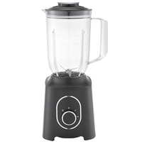 Blender de table électrique multifonctionnel 1000W 1500ML à 2 vitesses variables pour une utilisation en cuisine