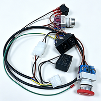 Ensemble de câbles personnalisés avec interrupteur et bouton pour l'assemblage de câbles de moteur