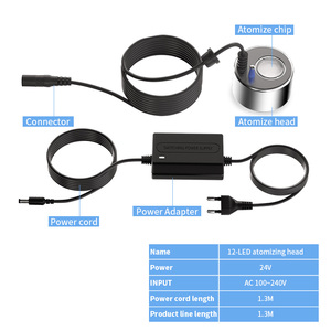 น้ำพุหินจำลองแบบไร้แสงพร้อมระบบพ่นละอองน้ำแบบอัลตราโซนิก สร้างหมอกน้ำในตู้ปลา สร้างสรรค์ภูมิทัศน์น้ำ - Product Image 2