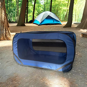 Bestseller Faltbarer Tierkäfig Komfortable Stoff-Tierbetten Modisches Einfarbiges Tierzelt für Bequemes Reisen mit Hunden und Katzen - Product Image 5