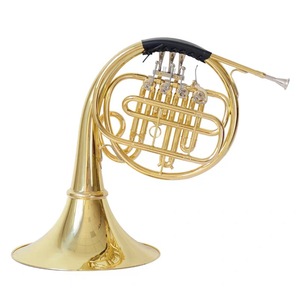 Corno francese all'ingrosso per strumenti musicali, chiave BB, strumento a fiato a quattro valvole per banda e <span class=keywords><strong>orchestra</strong></span> - Product Image 1